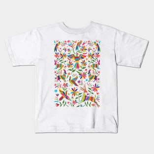 Mexican Otomí Design Kids T-Shirt